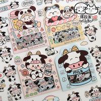 30 pcs/set Kawaii Telado Panda Manor PET Waterproof Stickers Cute Sticker for Cup Phone Diary Stationery Gift Prizes Decor