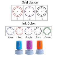 1 PC Learning Recognition Teacher Teaching Seal Clock Dial Stamps Primary School Seal Kids Children Toys 30mm In Diameter