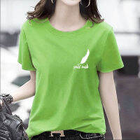 Kemeja Perempuan Korean Short-sleeved T-shirt Loose Plus Size Bottoming Shirt