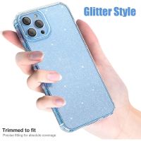 Phone Case (แถมฟิล์ม) เคสกากเพชร FenixShield Bling Glitter Anti-Shock Case สำหรับ iPhone 14 / 13 / 12 / Plus / Pro / Pro Max / mini เคสโทรศัพท์มือถือ