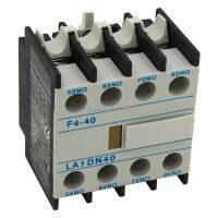 Limited Time Discounts LA1-DN40 F4-40 4NO Auxiliary Contact Block For CJX2 LC1-D AC Contactor