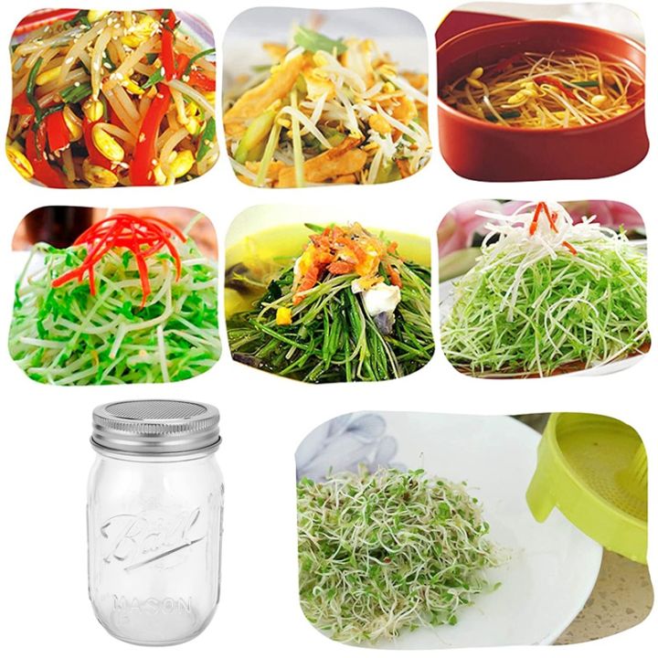 sprouting-jar-with-stainless-steel-screen-lid-wide-mouth-quart-mason-sprouter