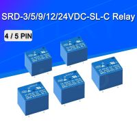 รีเลย์5ชิ้น Srd-12vdc-Sl Srd-12vdc-Sl-C Srd-12vdc รีเลย์ Srd-12v 4/5พิน12V คุณภาพสูง Dc