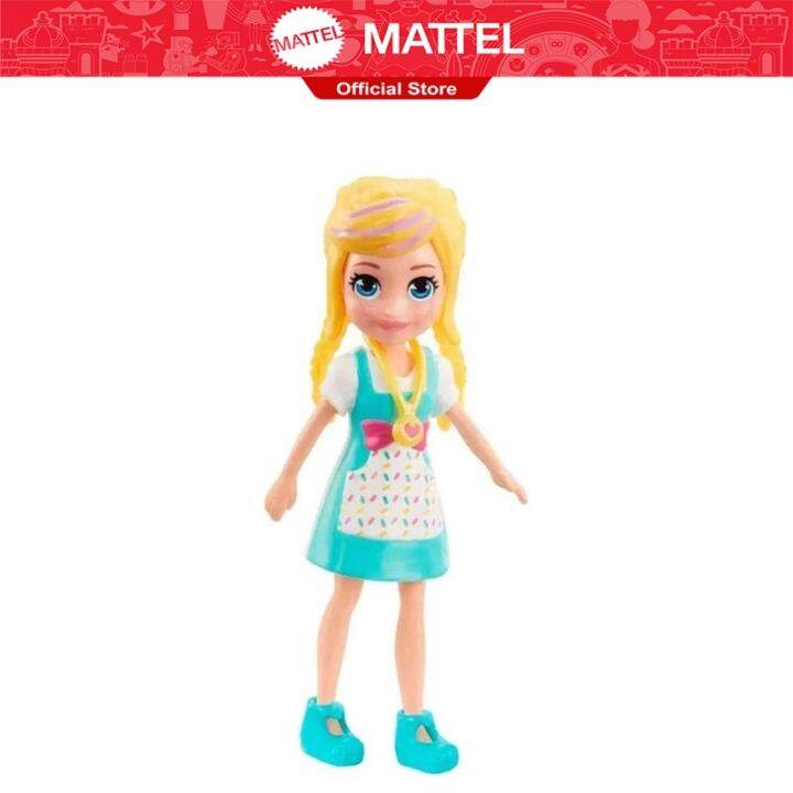 Polly Pocket 3 Inch Doll With Green Color Skirt (GCD63) | Lazada