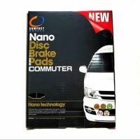 ผ้าดิสเบรค ผ้าดิสเบรคหน้า ผ้าเบรคหน้า รถตู้  commuter compect nano AKIMONO PRIMO