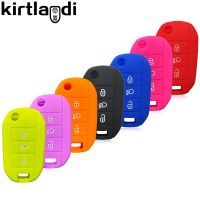 Kirtlandi For Citroen C4 C5 Berlingo 2020 Key Cover Fob Case For Peugeot 3008 2008 208 308 508 408 2008 307 4008 Car Essories