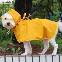 SHUSHABA M-9XL กลางแจ้งสำหรับสุนัขเล็กกลางใหญ่แจ็คเก็ตกันฝนกันน้ำกรรไกรตัดเล็บสุนัขเสื้อผ้าเสื้อกันฝนสุนัขอุปกรณ์สำหรับสัตว์เลี้ยงสุนัข