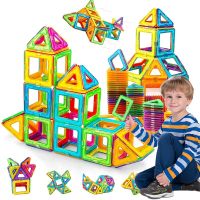 Mini Size DIY Designer Magnetic Building Blocks for Boys Magnet Toys for Kids Construction Set Toys for Children Girls Toddlers