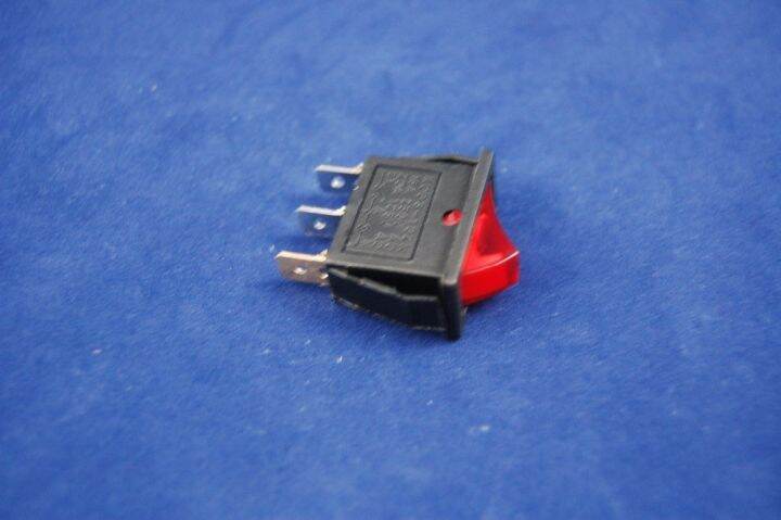 cw-lot-of-5-pcs-rectangle-red-illuminated-2-position-rocker-3-pin-24v-dc-ac-boat-switch-kcd3