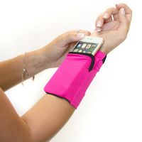 ♨☁┇ Anti-slip Arm Bag Ultra-thin Wristband Wrist Armband Phone Pouch Holder Sports Bags for Fitness Cycling Running Mobile Phone Bag