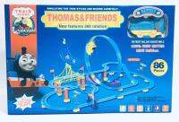 Share ของเล่นเด็ก ชุดรถไฟThomas&amp;Friends วิ่งในรางตีลังกา หมุนได้ 360 องศา พร้อมอุปกรณ์ 86 ชิ้น No.9922A