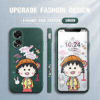 พร้อมเคสโทรศัพท์สำหรับ OPPO A78 4G OnePlus Nord 3 5G เคสการ์ตูนอนิเมะขอบสี่เหลี่ยมของเหลวปลอกซิลิโคนคลุมทั้งหมดเคสป้องกันทนแรงกระแทกกล้อง