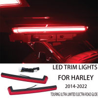 สำหรับ Harley Touring Ultra Limited Electra Road Glide รถจักรยานยนต์ LED Trim ไฟ Tour-Pak ไฟ Trunk Light ไฟเลี้ยว