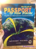 [EN] Passport to New Places Student Book with Full Audio CD - Softcover  หนังสือภาษาอังกฤษ มือสอง