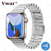 Vwar FLY7โปรดูสมาร์ทซีรีส์7เสมอบนจอแสดงผล NFC บลูทูธ45มิลลิเมตร S Mart W Atch ชาร์จไร้สายสำหรับ Android