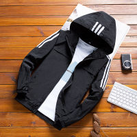 ฤดูร้อน UV Sun Protection Skin แจ็คเก็ตบาง Mens Breathable Ultra-Light Windbreaker Men S Streetwear เดินป่าตกปลา Hooded Coats