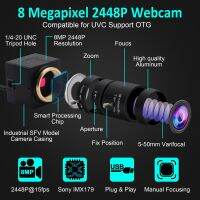 8MP ELP 4K 3264X2448 IMX179 USB กล้องวงจรปิดระบบเน็ตเวิร์ค5-50Mm เลนส์ CS ตัวแปรเอชดียูเอสบี USB อุตสาหกรรมบ้านขนาดเล็กตรวจสอบภายในกล้อง USB