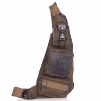 Top Quality Canvas Men Sling Chest Day Back Pack Riding Male Travel Famous Tactial Military Cross Body Shoulder Messenger Bag