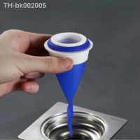 ☑ Floor Drain Anti Odor Smell Sinks Sewer Pipe Silicone Stopper Waste Hair Clogging Water Filter Bathroom Kitchen Toilet Strainers