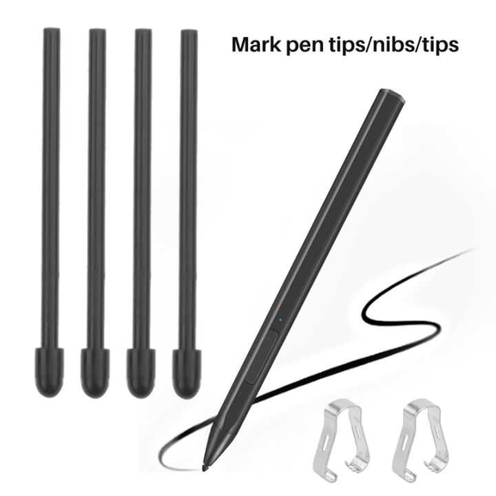 20-pack-marker-pen-tips-nibs-for-remarkable-2-stylus-pen-replacement-soft-nibs-tips-black