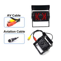 Rear View Camera For Truck Trailer Pickups RV Backup Camera Heavy Duty 18 LED IR Night Vision Waterproof Vehicle