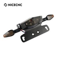 NICECNC Motocross LED Rear Stop Brake Lamp License Plate Light Turn Signal Indicators For SUZUKI DRZ400SM 05 19 DRZ400S 00 19