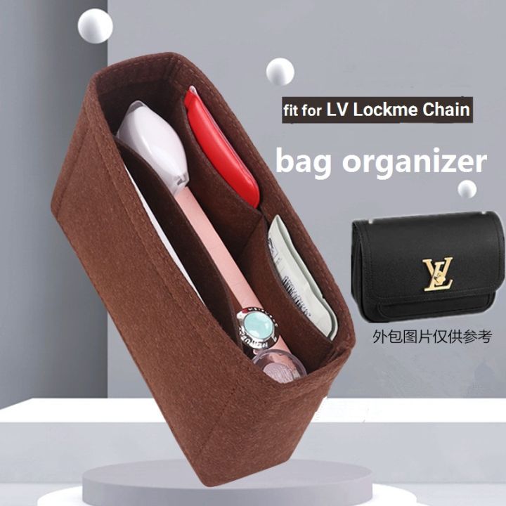 (1-105/ LV-Lockme-Chain-PM) Bag Organizer for LV Lockme Chain PM