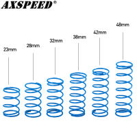 AXSPEED 4ชิ้นโลหะโช๊คอัพฤดูใบไม้ผลิ232832384248มิลลิเมตรความเร็วฤดูใบไม้ผลิสำหรับ1:10 RC ตีนตะขาบ Axial SCX10 TRX4 TRX6 D90