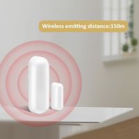 【LZ】☜۞  Wireless door sensor de porta alarma puerta casa 433MHz/868MHz for focus Alarm System ST-VGT ST-IIIB to smart home security