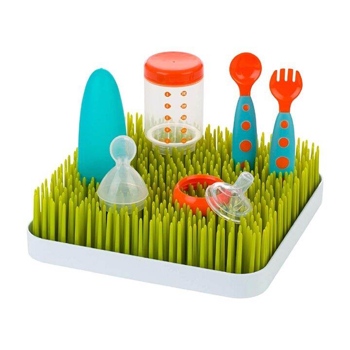 Boon Grass Countertop Drying Rack,Green Lazada.co.th