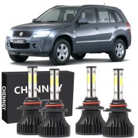 หลอดไฟหน้า สูงต่ํา สําหรับ Grand Vitara 2006-2013 9005 9006 4 ชิ้น Accessories