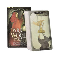 Dark Wood Tarot Family Gathering เกมการ์ดหมากรุก Fortune ling Divination Oracle Cards Leisure Table Game พร้อมคำแนะนำ PDF