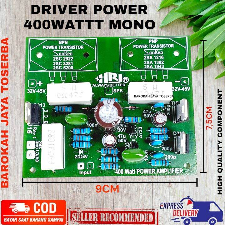 Driver 400 Watt Mono Sanken | Lazada Indonesia