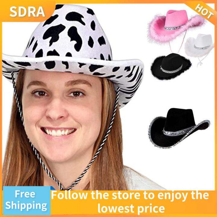 SDRA Funny Women Cosplay Performance Costume Party Cowboy Hat