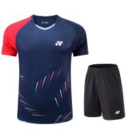 YONEX The new summer suit men and womens badminton game training suit a particular quick-drying yy badminton uniform thin model