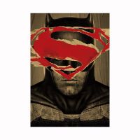 【D025】 New Superman Retro Poster Bar Cafe Dormitory Wall Decoration Painting