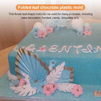 แม่พิมพ์รูปใบไม้ Qoadwem 3D พัดลม Fondant ใบปาล์ม Boho แม่พิมพ์ทำช็อคโกแลตกัมมี่เครื่องมือพิมพ์ทำเค้กซิลิโคนสำหรับตกแต่งหน้าเค้กแม่พิมพ์ดินโพลิเมอร์หัตถกรรมเครื่องมือทำ