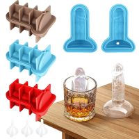 3Pcs Prank Silicone Ice-Cube Trays for Bachelorette Party,Funny Ice Cube for Chilling Cocktails Whiskey Tea Drinks