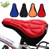 Bicycle Saddle 3D Soft Cycling Seat Cover MTB Mountain Bike Thickene Sponge Pad Outdoor Breathable Cushion 28x16cm 4 Colors Saddle Covers