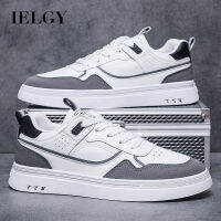 IELGY ผู้ชายสีจับคู่รองเท้าลำลองต่ำด้านบนแบนอเนกประสงค์