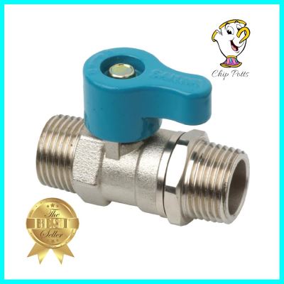 มินิบอลวาล์ว MALE/MALE SANWA 1/2 นิ้ว สีฟ้าMINI BALL VALVE SANWA MALE/MALE 1/2IN BLUE **ใครยังไม่ลอง ถือว่าพลาดมาก**