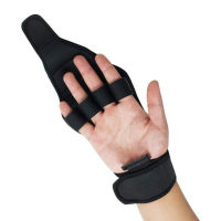 Yue-1Pc Anti-Slip Stroke Hemiplegia Hand Training Rehabilitation Auxiliary Gloves