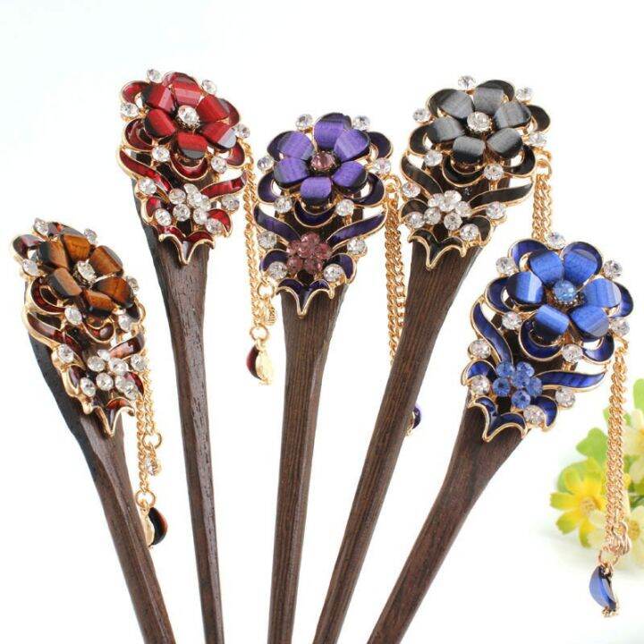 ethnic-adult-hairpins-exquisite-classical-ladies-hair-accessories-wooden-tassel-headdress