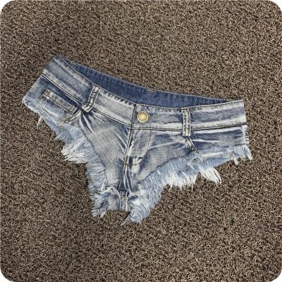 Sexy Womens Low Rise Stretch Mini Denim Shorts Hot Pants Beach Party Clubwear