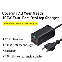 100W 65W Desktop Charger Quick Charge 4.0 QC 3.0 PD USB-C Type C USB Fast Charging For Samsung Laptop