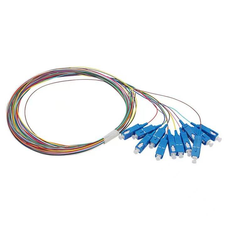 Allan Sc/Upc 12 Bundles Fiber Jumper Connector Sc Square Head Pigtail