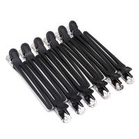 【CC】✈✟ஐ  12pcs Bill Rustproof Metal Alligator Curl for Hair Styling Coloring