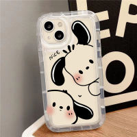 เคสโทรศัพท์ซิลิโคน TPU ใส แบบนิ่ม กันกระแทก สําหรับ IPhone 14 13 11 12 Pro XS Max X XR 7 8 Plus