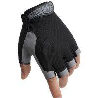 ✆ Breathable Gloves Climbing Cycling Fitness Half Finger Outdoor Riding Roller skating Sports Convenient Durable