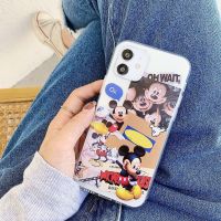 [Hot K] เคสโทรศัพท์แบบใสมิกกี้ดิสนีย์สำหรับ iPhone 11 12 13 14 Pro MAX 12 13 Mini XR XS Max 5 6S 7 8 14 Plus เคสนิ่มสุดหรู